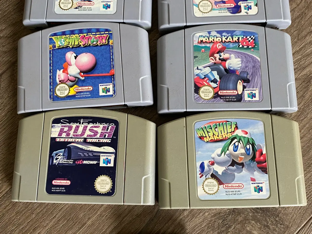 Billede 3 - Nintendo 64 med controllere og spil