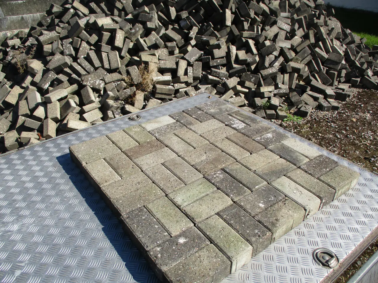 Billede 2 - Fliser, modulsten, Hollændersten, 10 x 20 x 6/7 cm