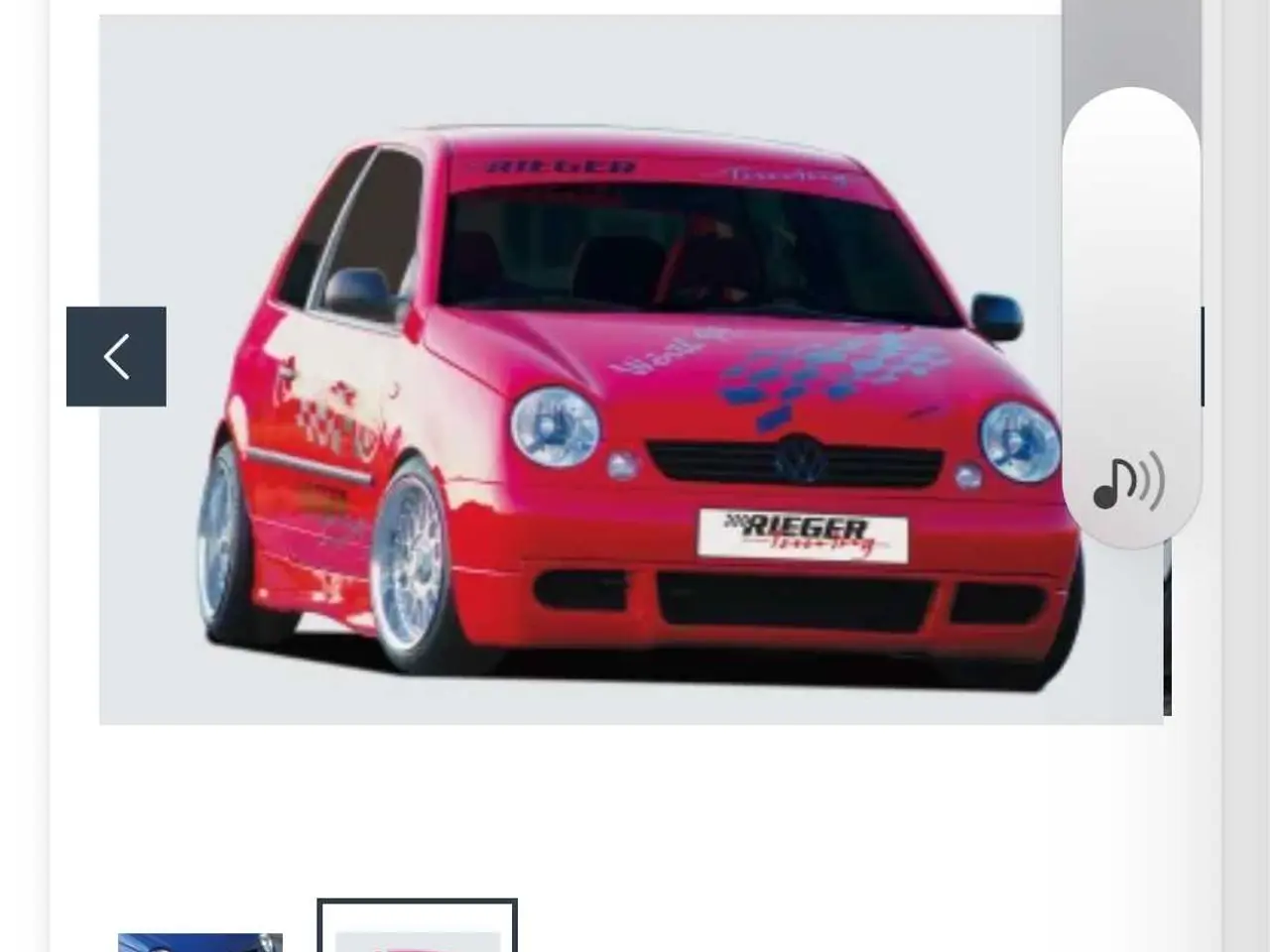 Billede 8 - Lupo 3l Rieger kofanger