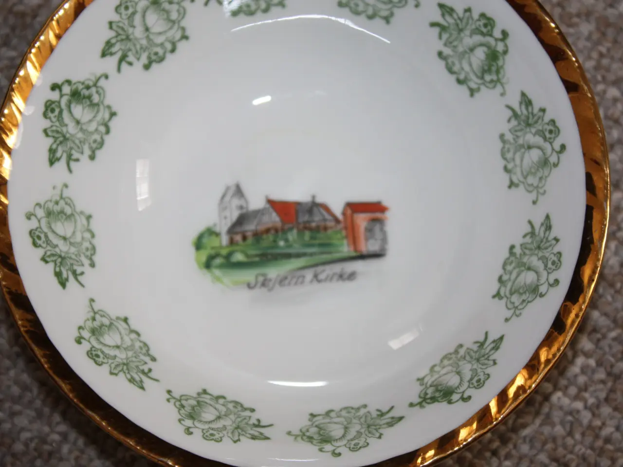 Billede 7 - Retro Den gamle by vase 1970