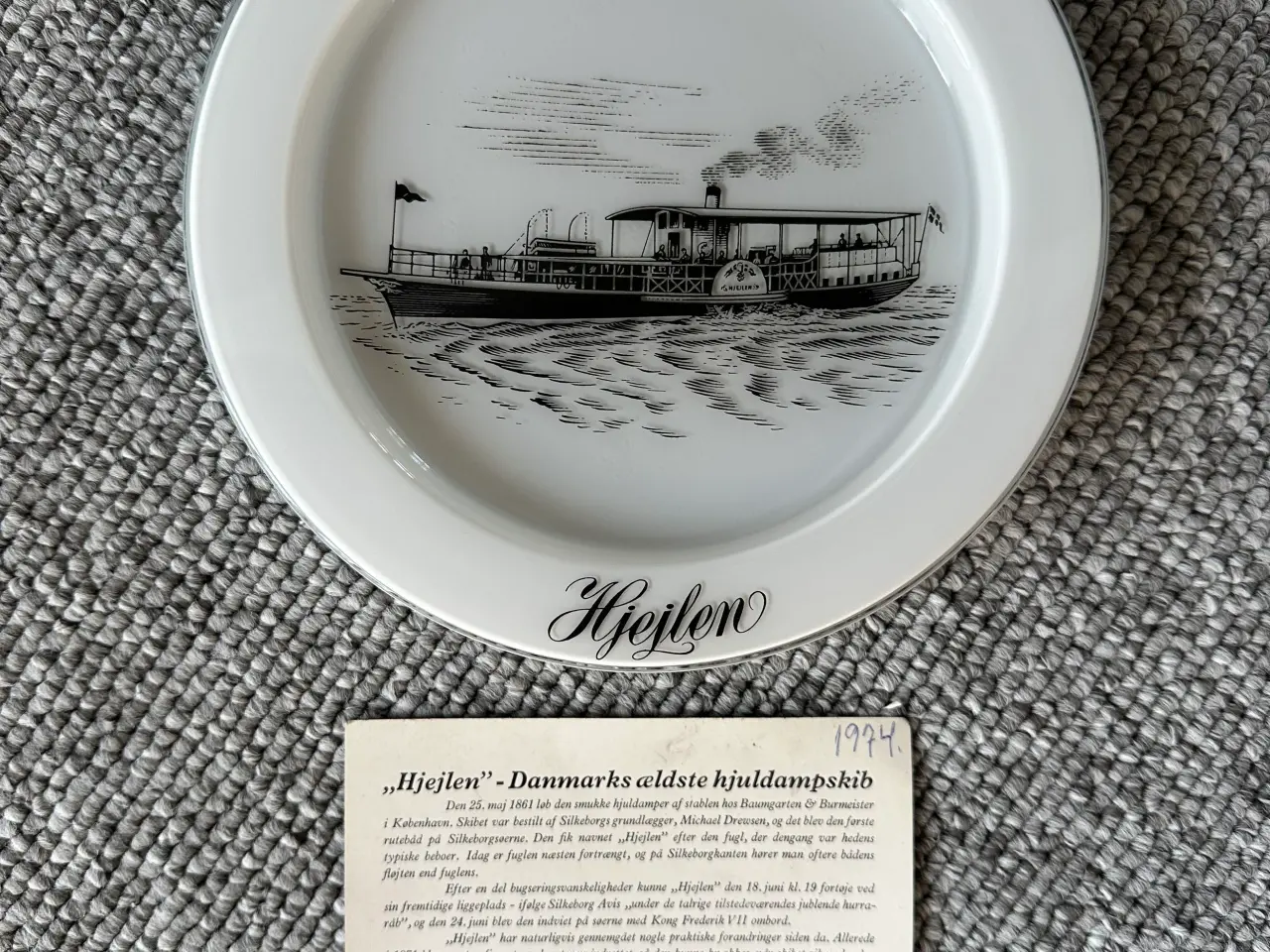 Billede 2 - Holmegaard skibsplatter 1971-1990