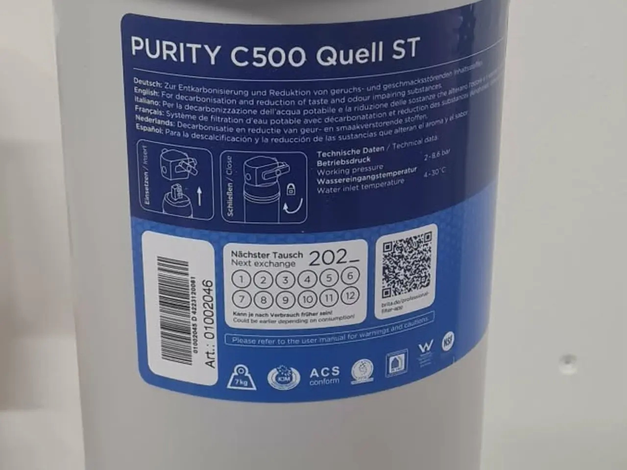Billede 2 - Brita Kalkfilter Purity C500 Quell ST