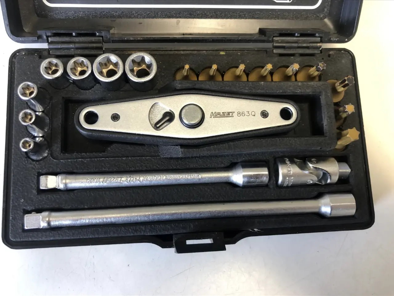 Billede 2 - Hazet 850 TQ topnøglesæt 1/4" 7-30 Nm