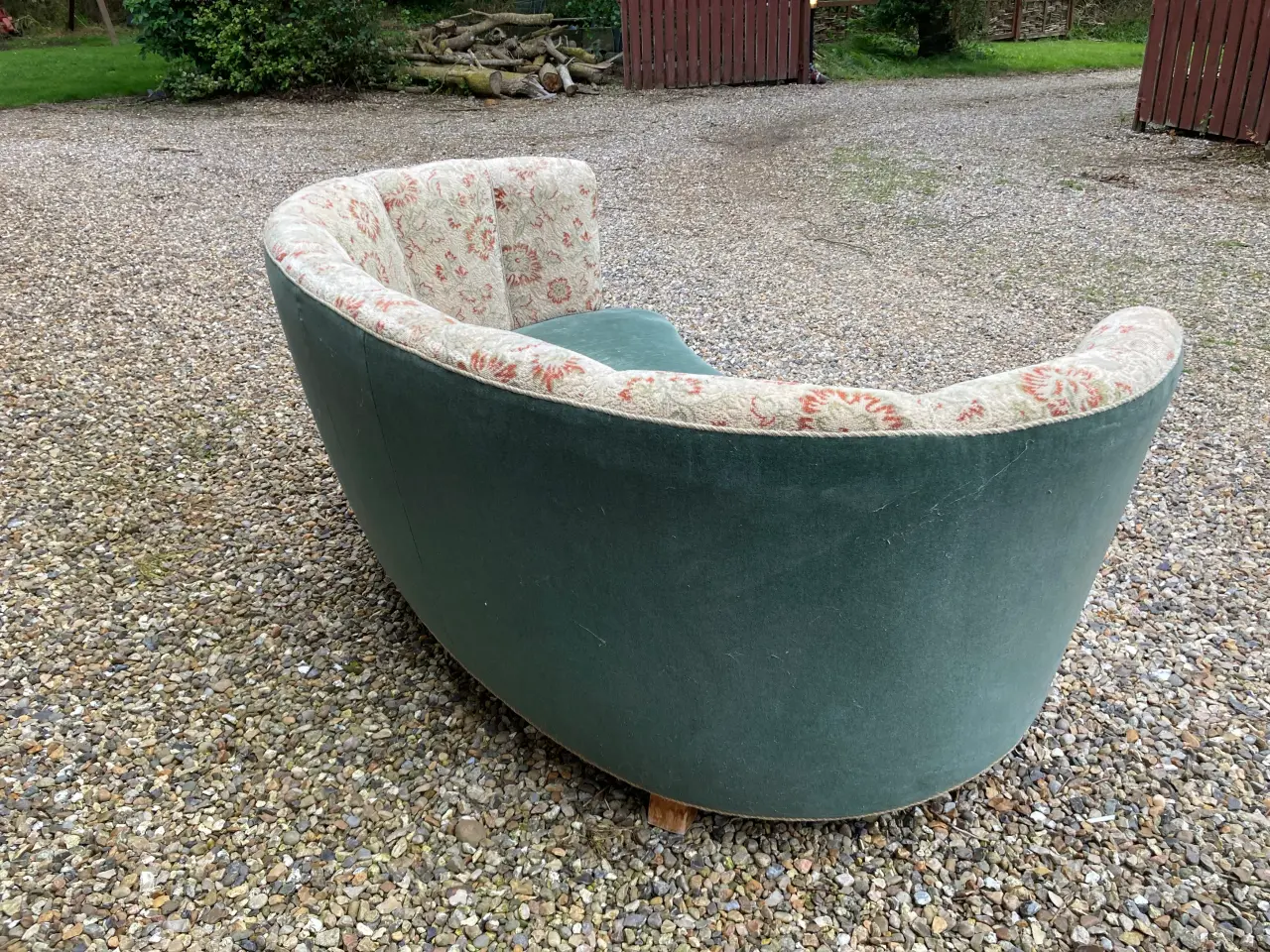 Billede 3 - Sofa bananformet 1940 dansk / bud 