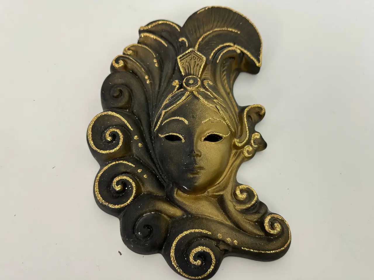 Billede 1 - Maskerade maske / relief (italiensk)