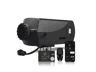 Kinafyr/dieselfyr 8 Kw 12 volt med app styring 