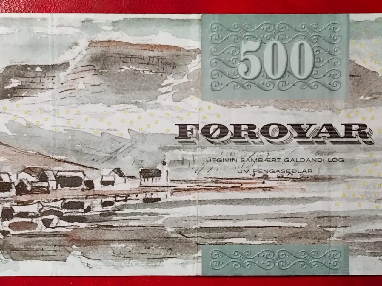 Billede 2 - FÆRØERNE 500 KRÓNUR / KRONER 2011 Strandkrabben