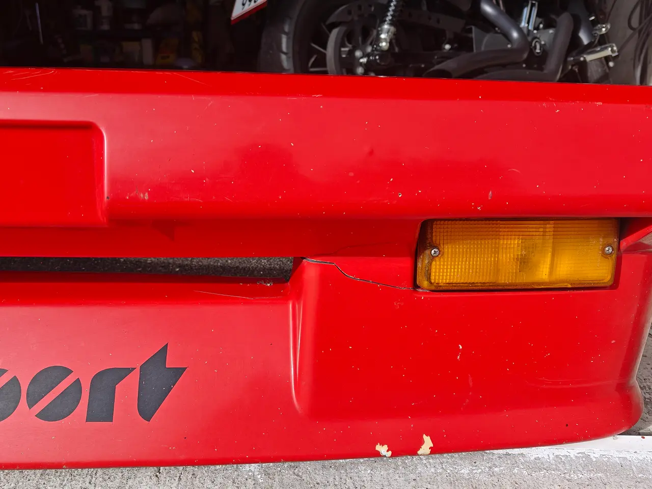 Billede 2 - opel manta b frontspoiler orginal