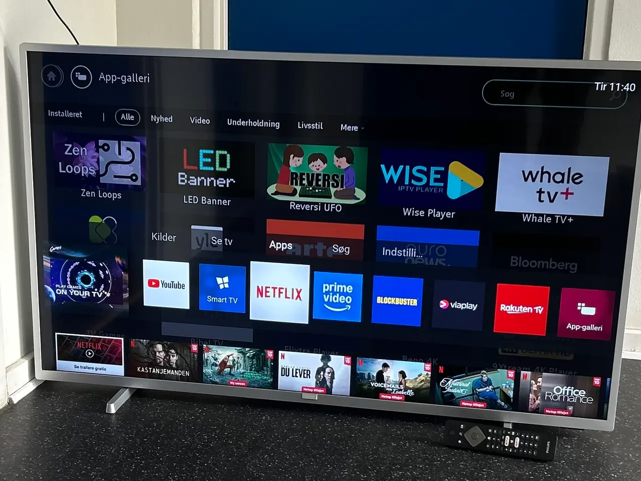 Billede 1 - Philips 50” 4K UHD smart TV