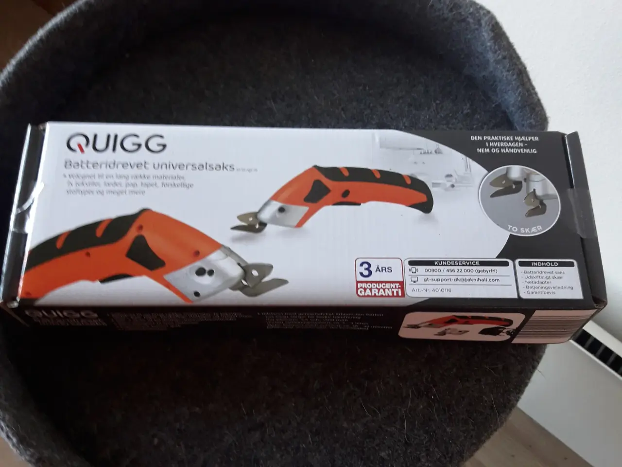 Billede 1 - Quigg Batteridrevet universalsaks