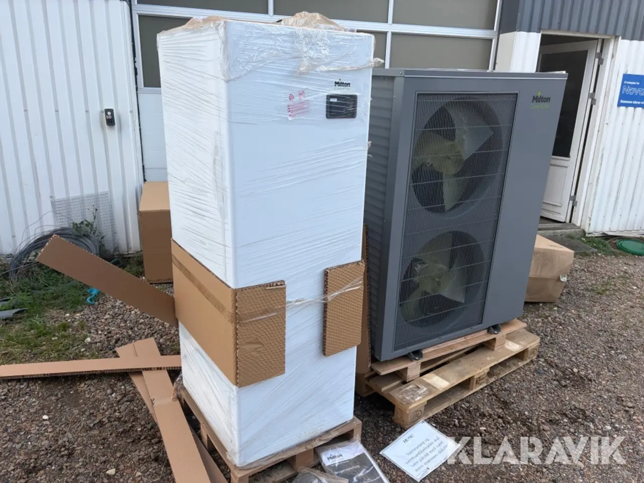 Billede 2 - Varmepumpe Milton Luft/vand 15 kw udvendig og indvendig del
