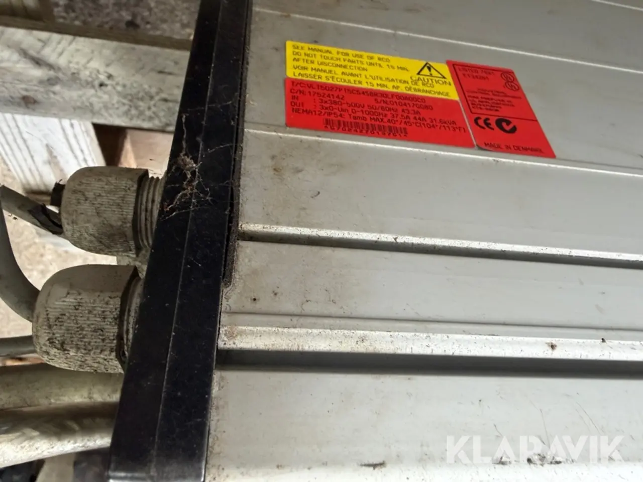Billede 9 - Frekvensomformer Danfoss 3522 HV-AC 2 styk