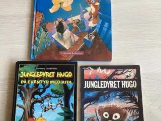 Jungledyret Hugo bøger ;-)