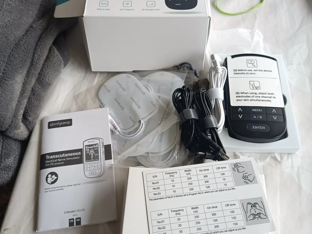 Billede 2 - Comfytemp K6106 TENS/EMS/D