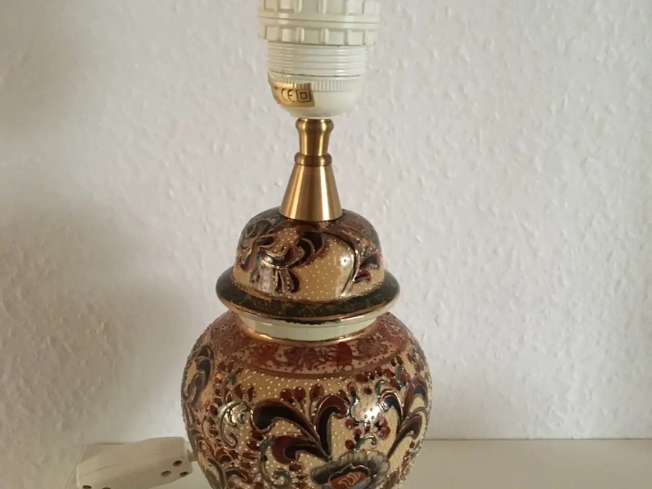 Billede 1 - Kinesisk/orientalsk bordlampe