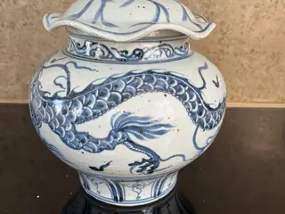 Kinesisk porcelæns krukke
