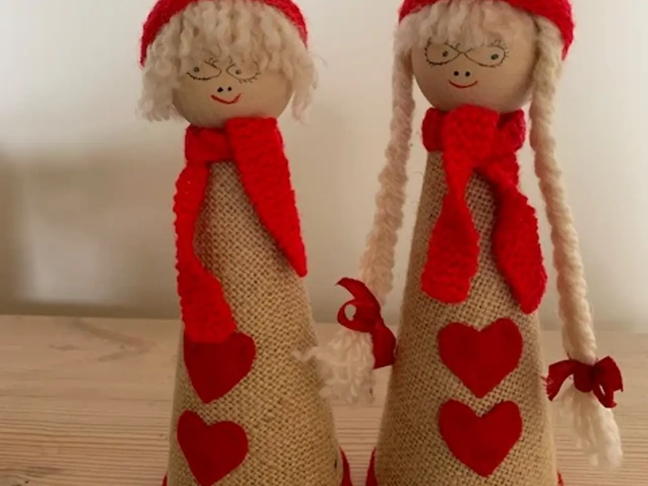 Billede 14 - Nisse / koglenisse - julemand - juledame - retro