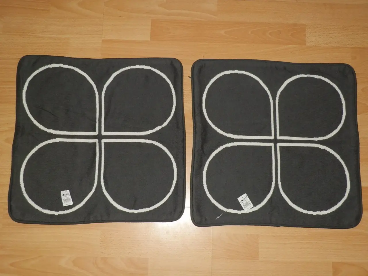 Billede 8 - Lækre grå pudebetræk 40X40