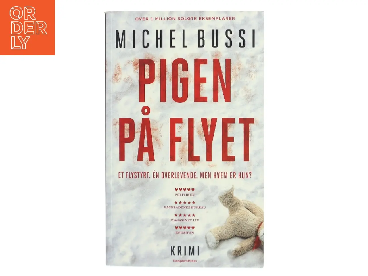 Billede 1 - Pigen på flyet af Michel Bussi (Bog)
