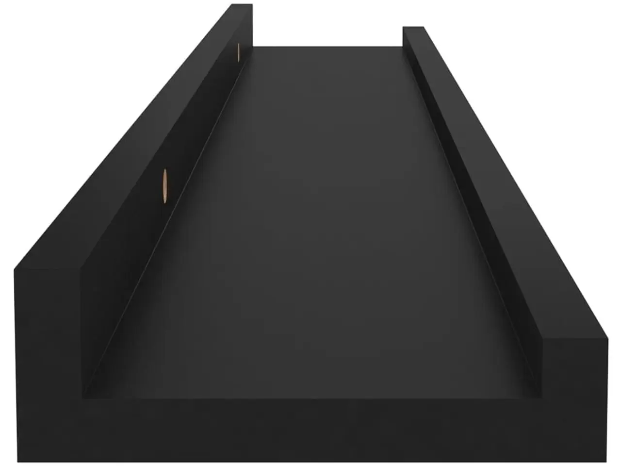 Billede 7 - Væghylder 4 stk. 60x9x3 cm sort