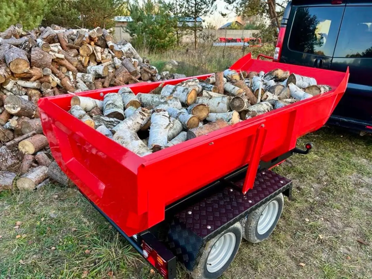 Billede 5 - Tiptrailer 750kg El-Tip