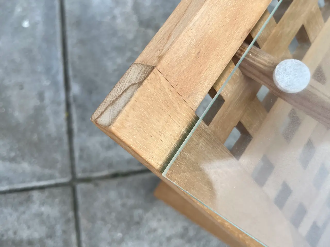 Billede 4 - Trip Trap vintage magasinholder med glasplade