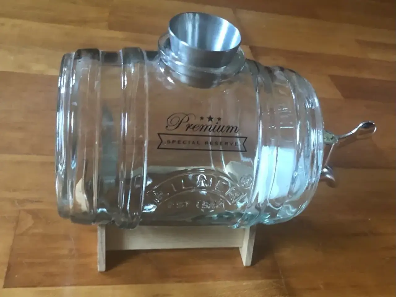 Billede 1 - KILNER glas tønde til spiritus