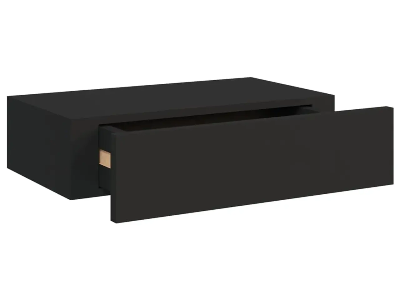 Billede 7 - Væghylder med skuffer 2 stk. 40x23,5x10 cm MDF sort