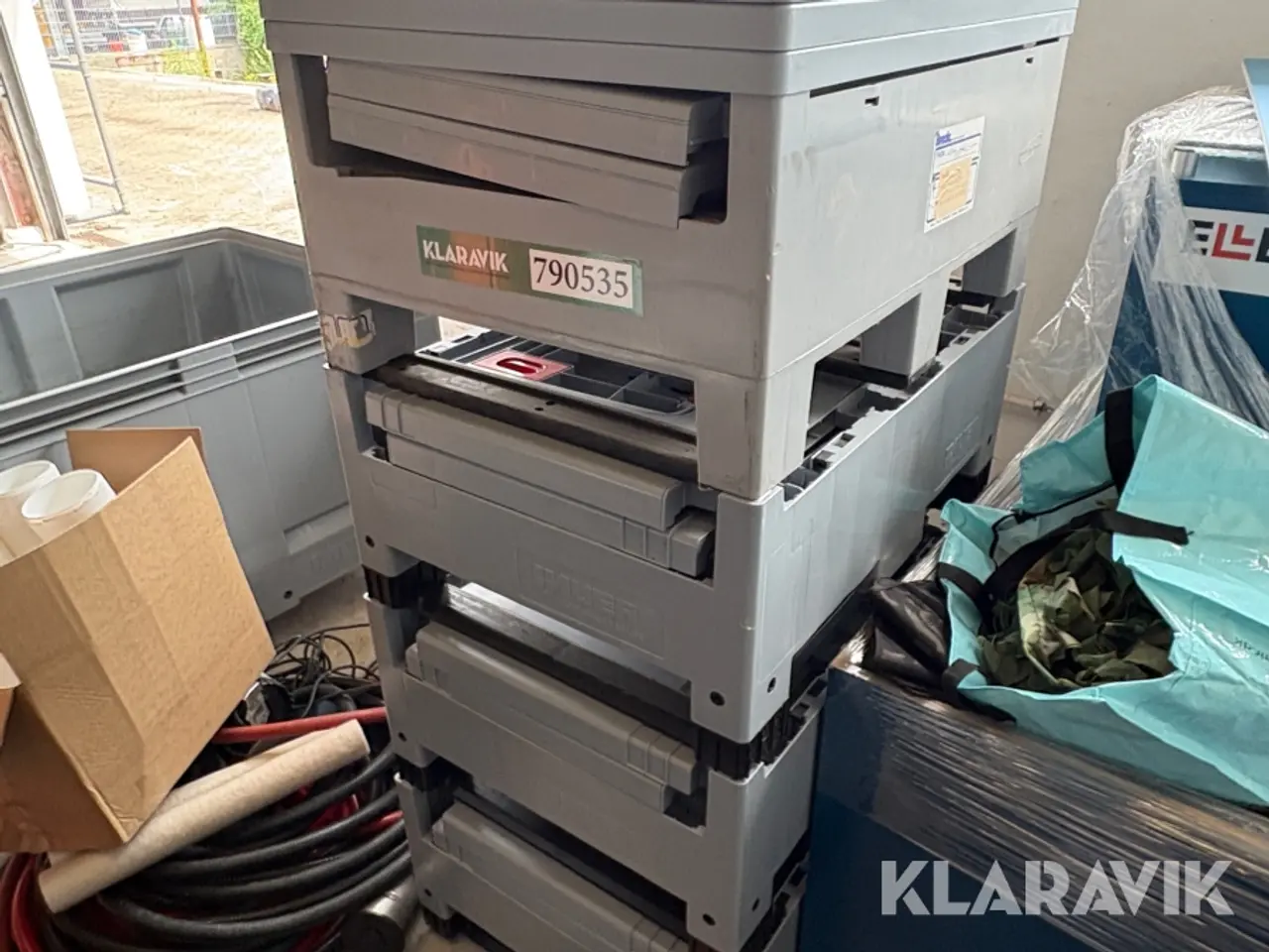 Billede 2 - Container Auer 500 L sammenklappelig 4 Styk