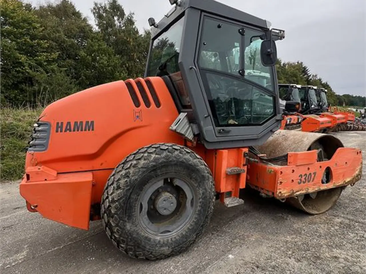 Billede 9 - Hamm 3307 - 7,8 ton - Med ny motor / New Engine 0 hours