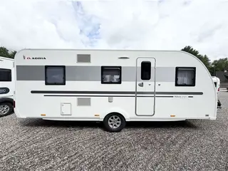 2020 - Adria Adora 573 PT Supreme edition Dobbeltseng-Køjer-Alde-Gulvtemp.-Mover-Aircon-Telt