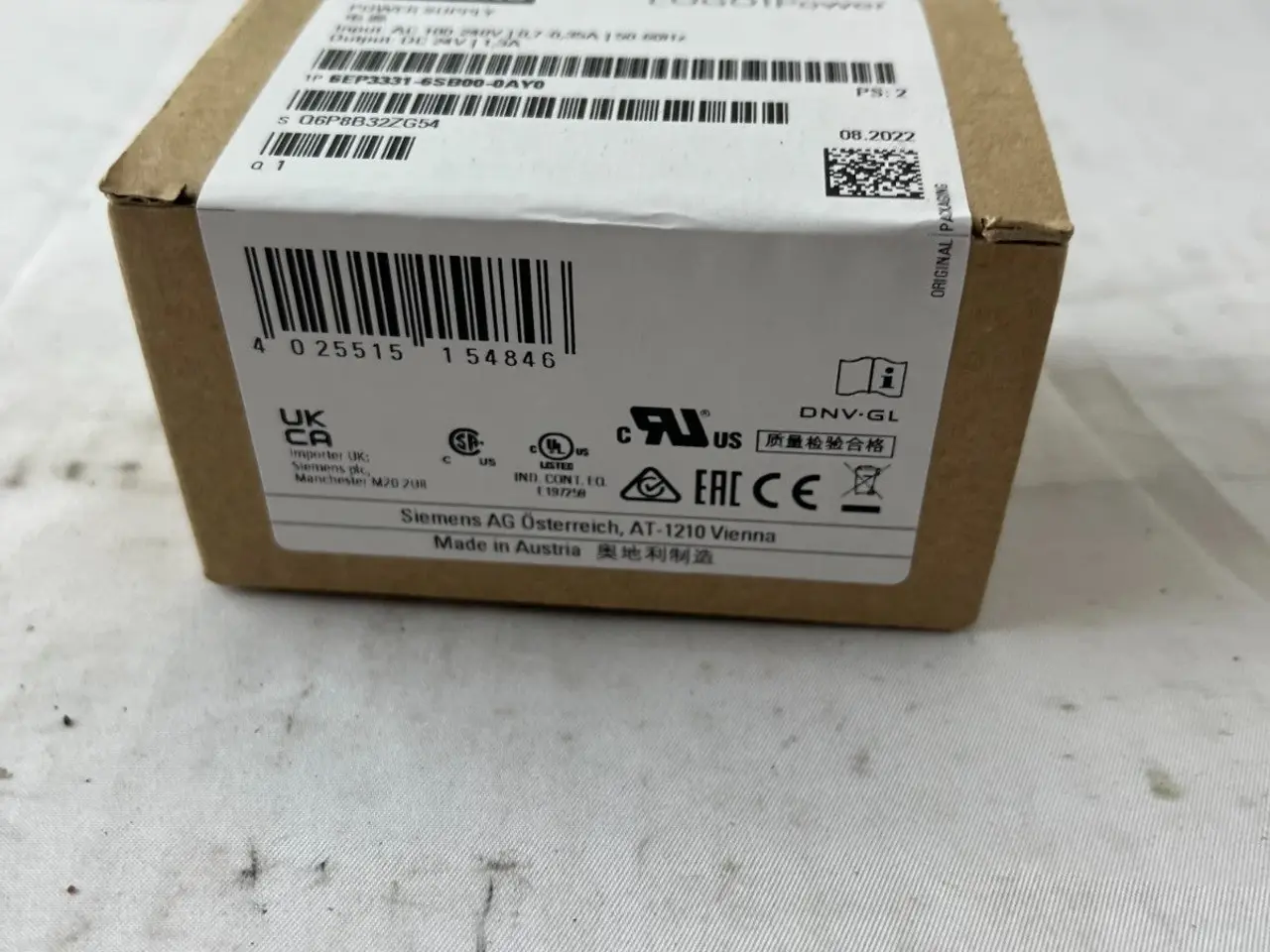 Billede 4 - Siemens 6EP3331-6SB00-0AY0 LOGO! strømforsyning DC