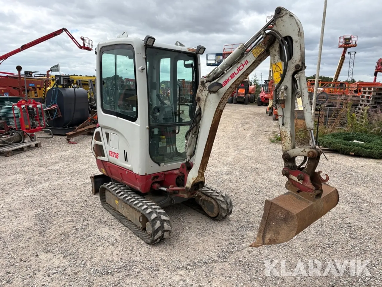 Billede 5 - Gravemaskine Takeuchi TB216 med kabine