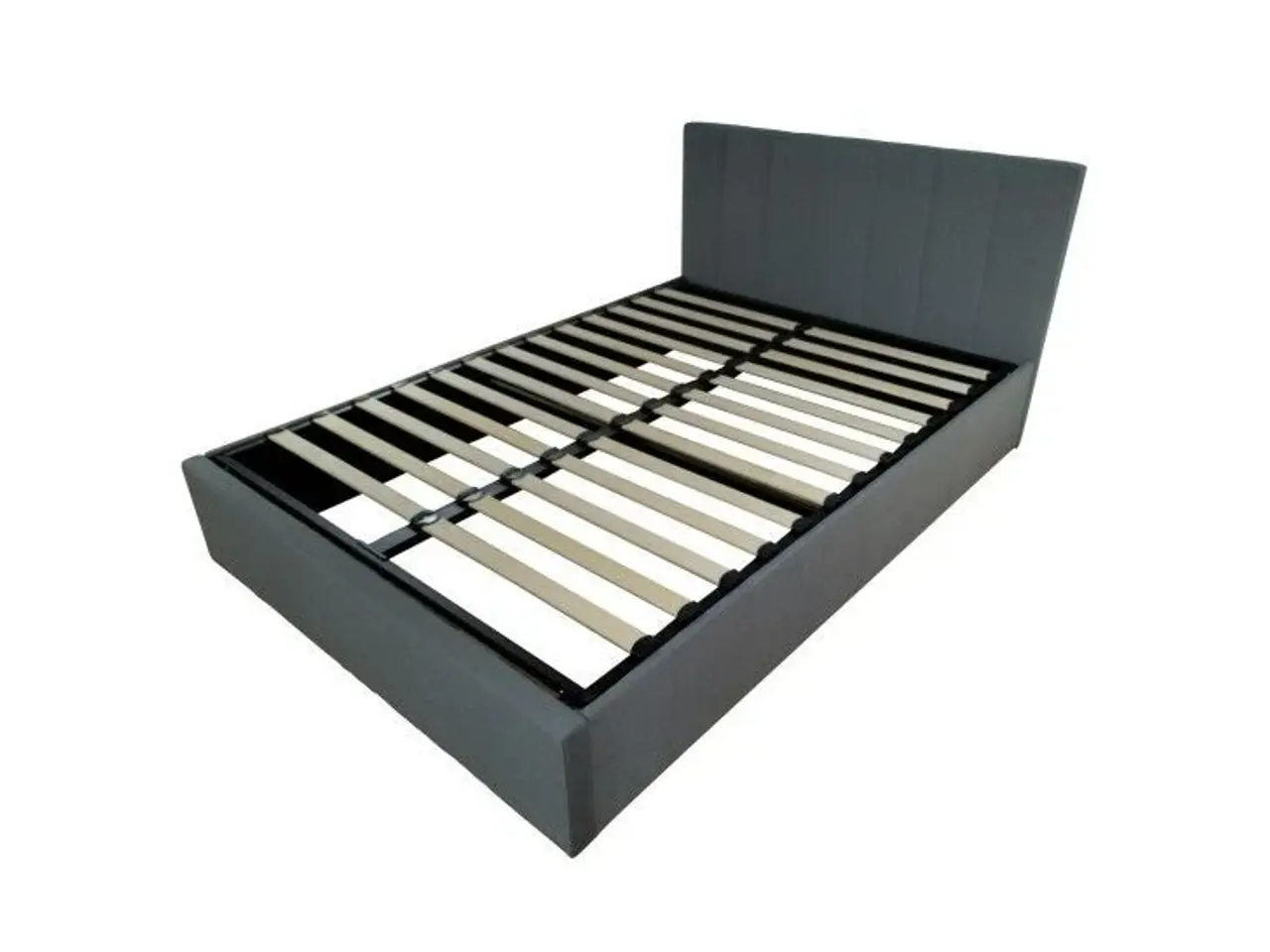 Billede 7 - Seng med opbevaring/løftesystem og gavl ( mål 140 x 200)
