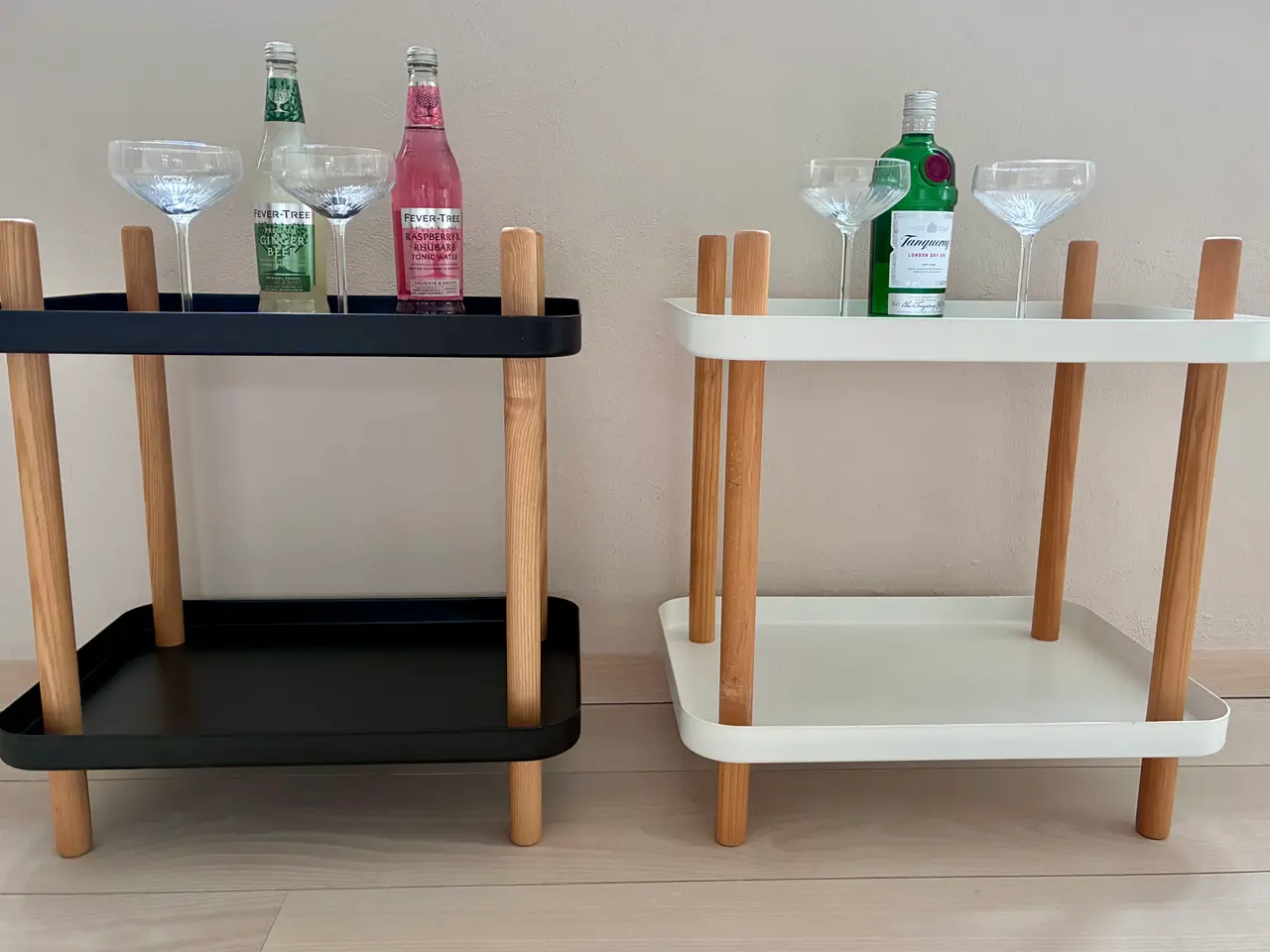 Billede 4 - 2 Block table barborde, sideborde, bakkeborde