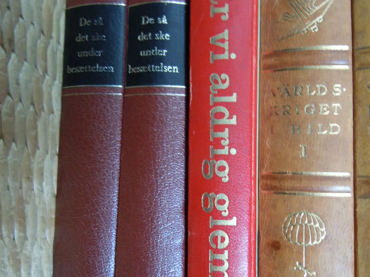 Billede 6 - Værldskriget i bild, 7 bind mm.
