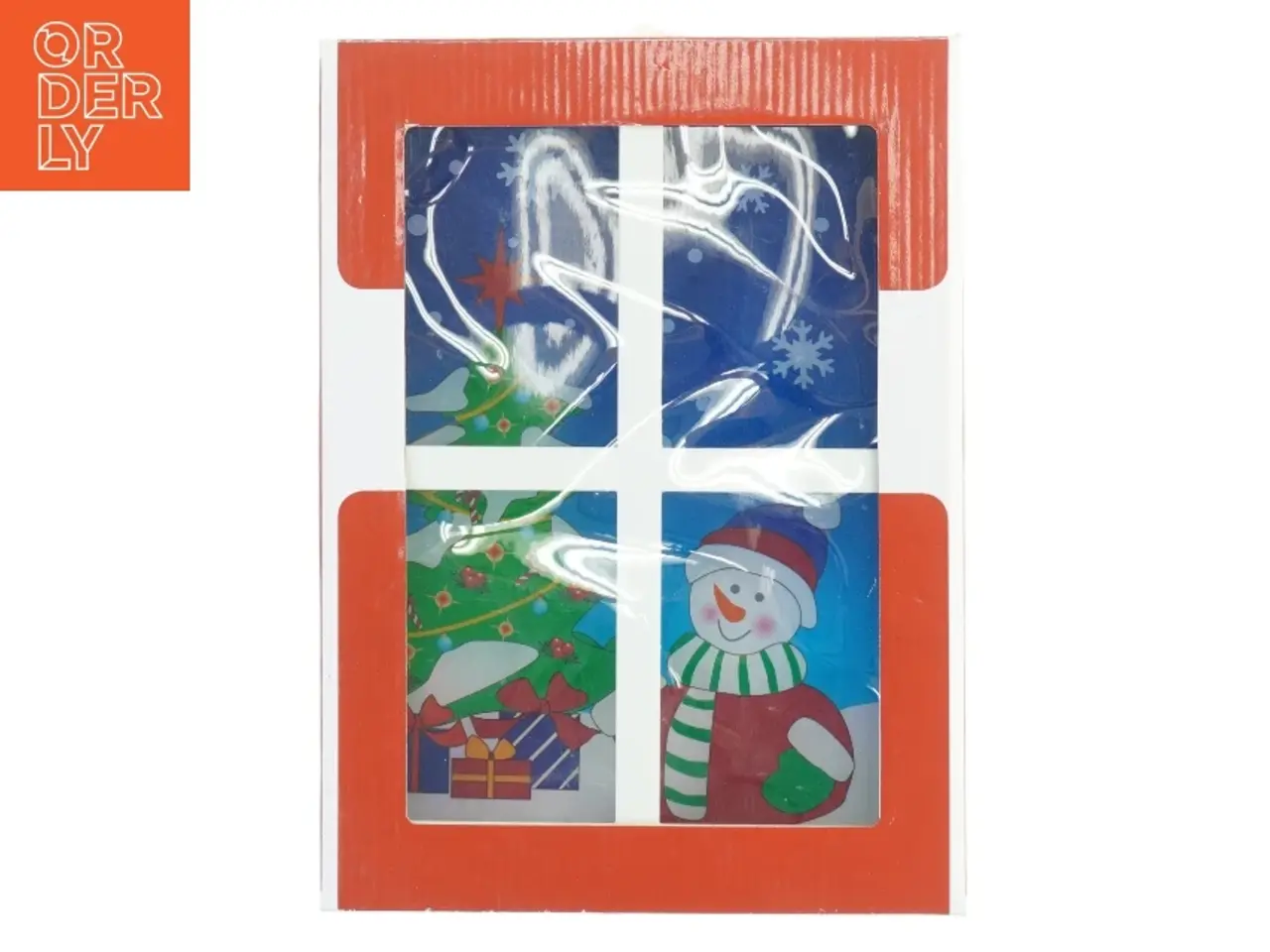 Billede 1 - Dekorativt vindue med lys fra Rohs (str. 30x22x3,5 cm)