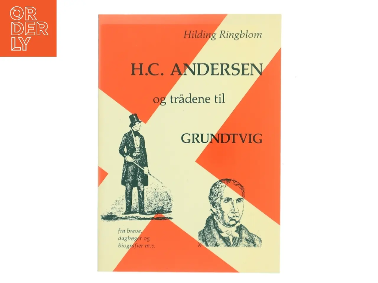 Billede 1 - H.C. Andersen og trådene til Grundtvig af Hilding Ringblom (Bog)