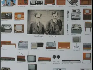 B & O 60 års Jubilæums Plakat fra1985