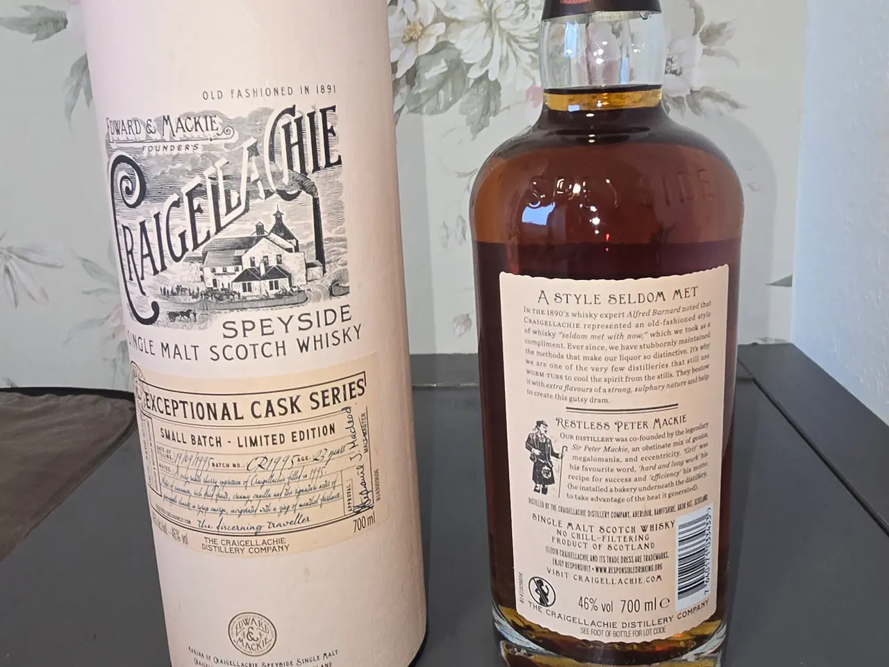 Billede 2 - craigellachie 23 år small batch 46%