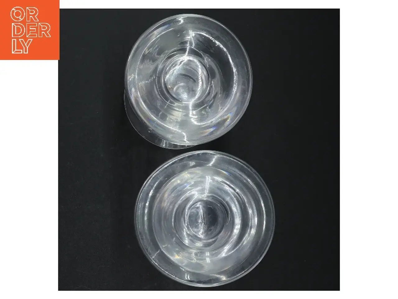 Billede 4 - Glas lysestager (str. H. 15 cm)