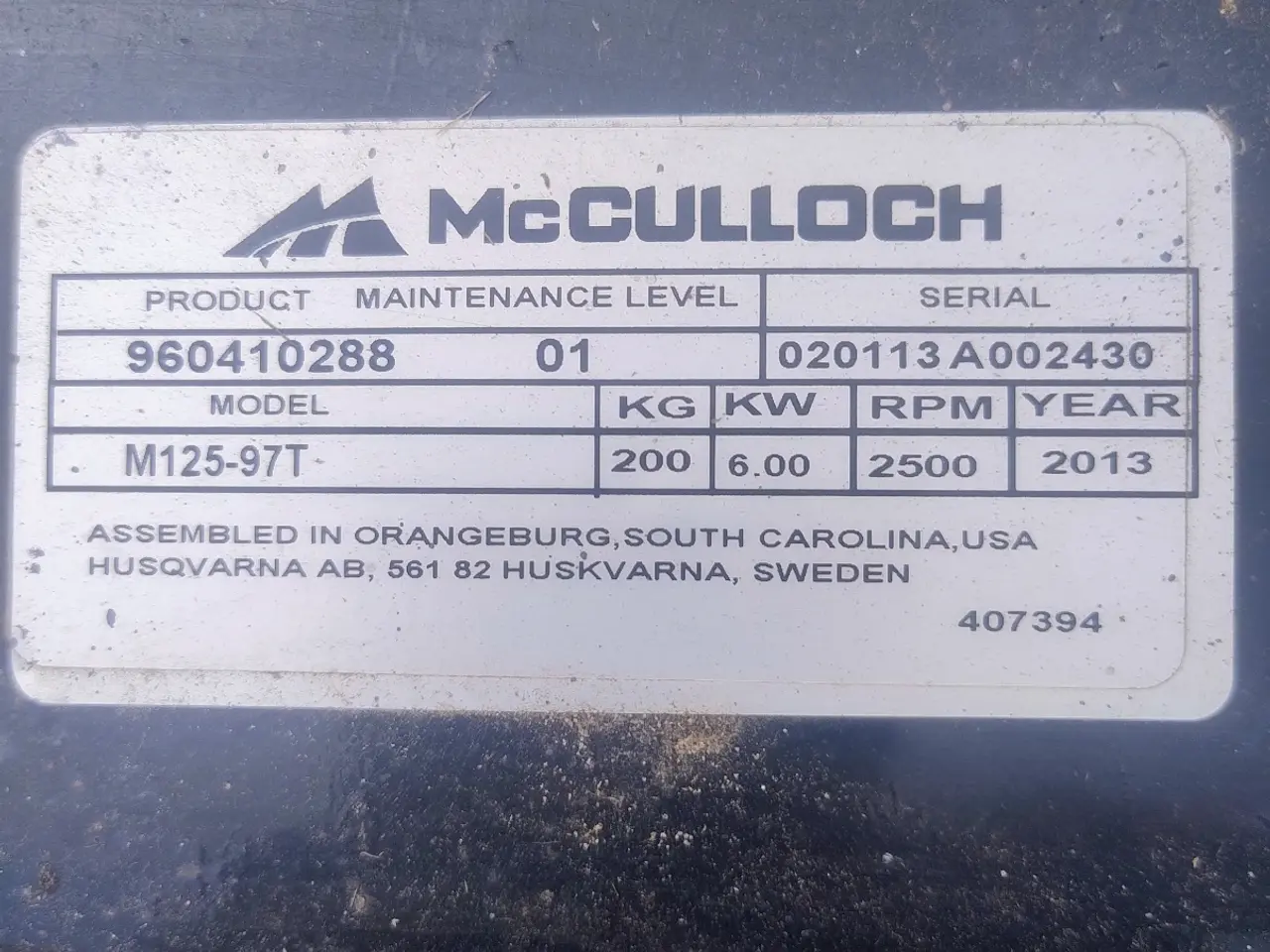 Billede 9 - McCulloch havetraktor