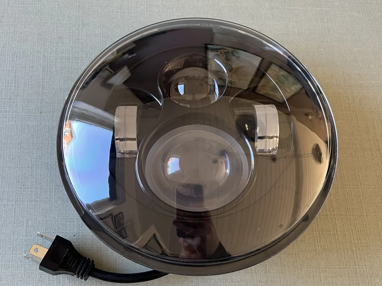 Billede 3 - 7” LED forlygteindsats til Harley-Davidson