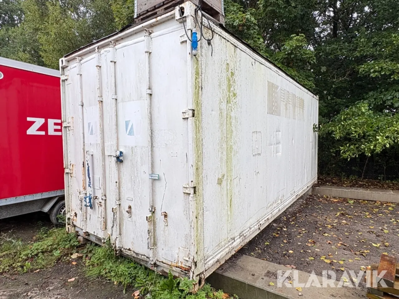 Billede 1 - 20fods container isoleret