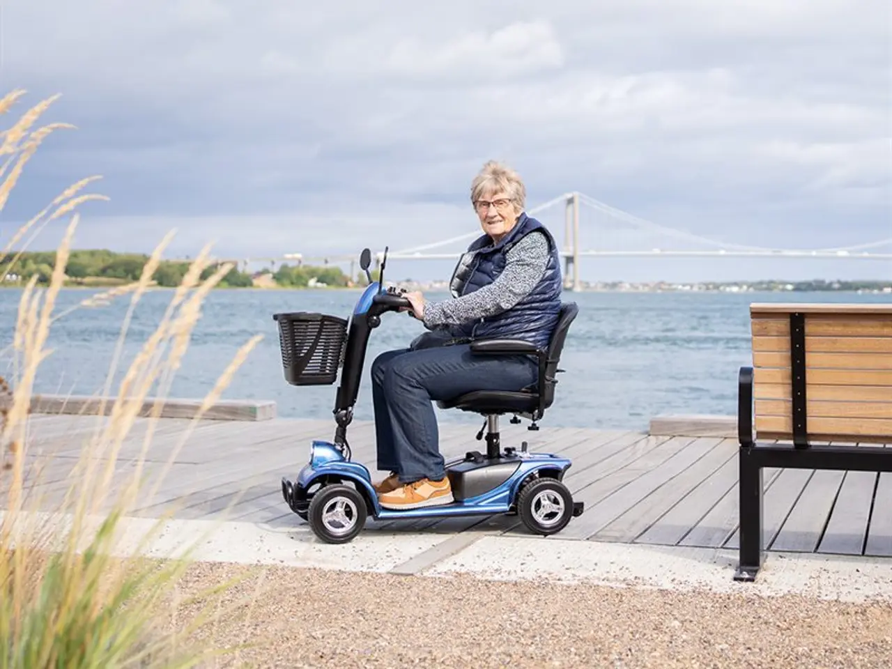 Billede 6 - Lindebjerg Elscooter LM 140 - Rød