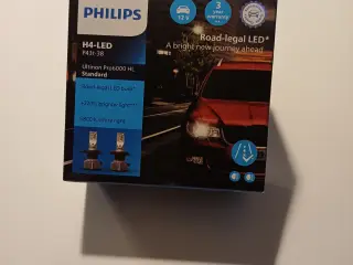 H4 LED pærer 2 stk