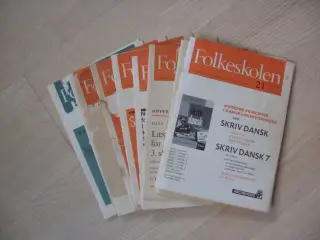 Folkeskolen 7 stk 1967 og 1 stk 1968