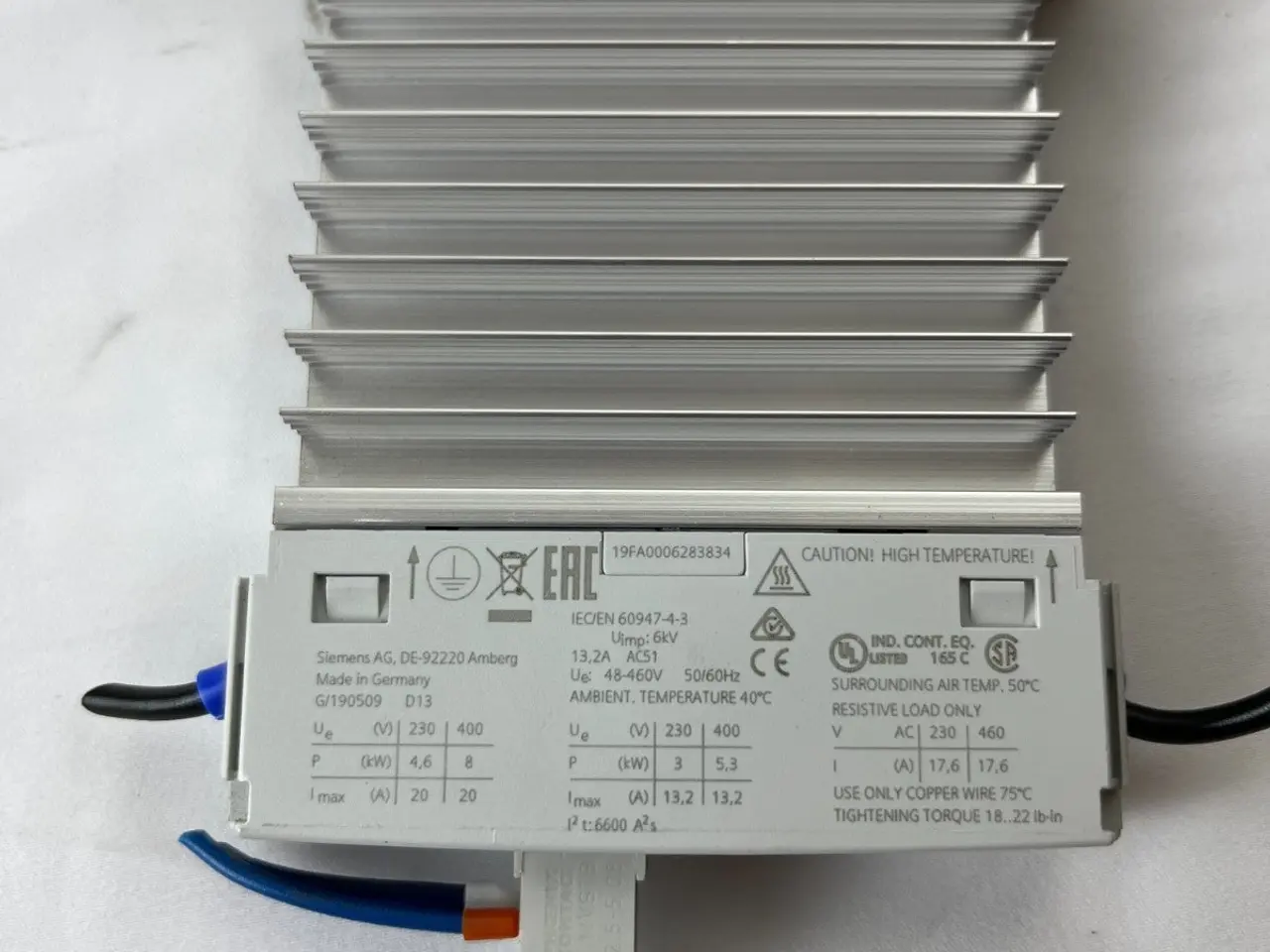 Billede 2 - Siemens 3RF2320-1DA44 SIRIUS Solid State relæ 20A
