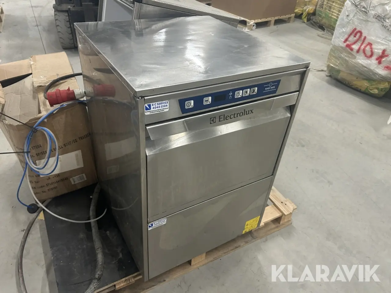 Billede 1 - Industri opvaskemaskine Electrolux Stål