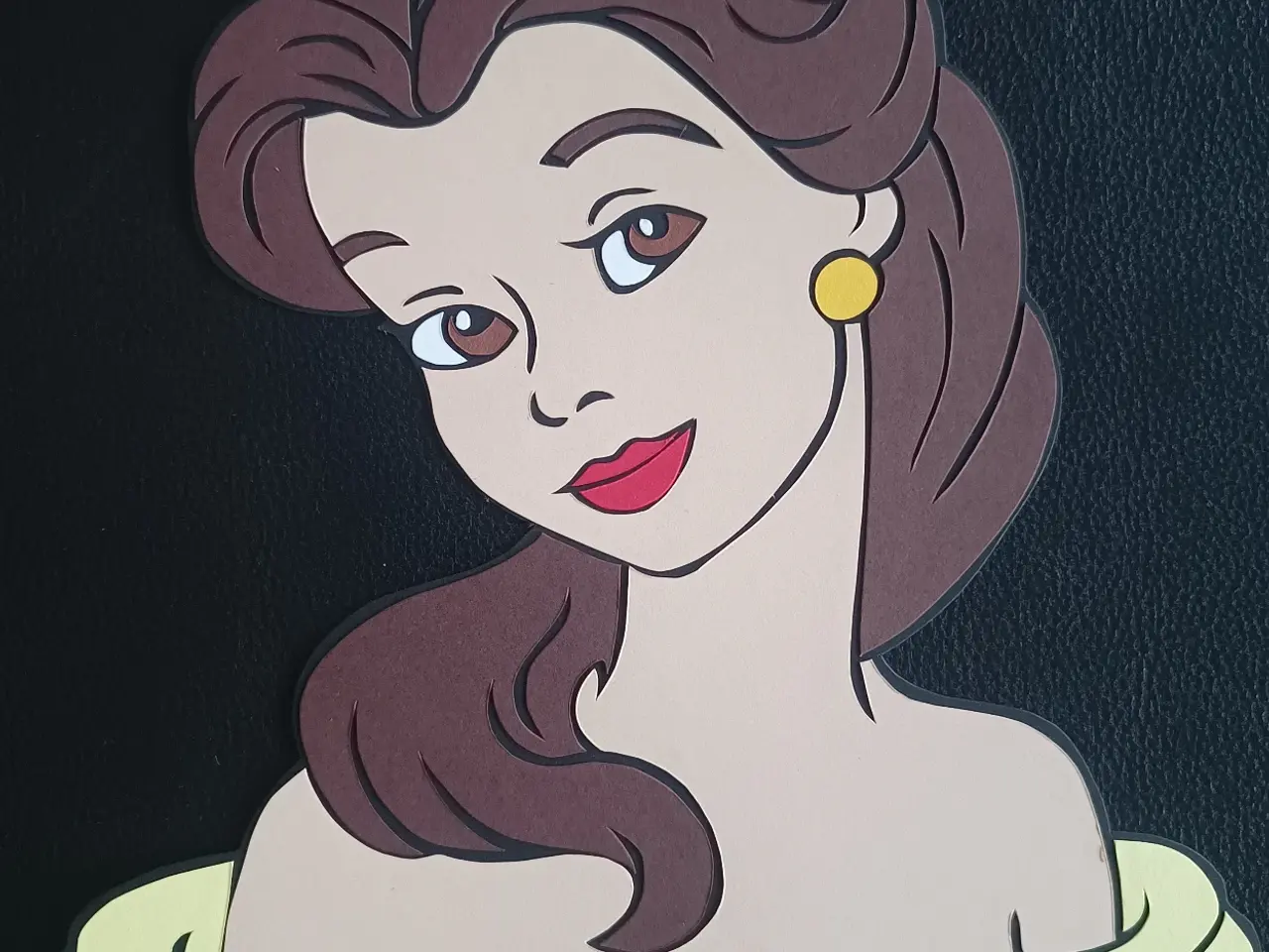 Billede 1 - Papirklip af Disneys belle